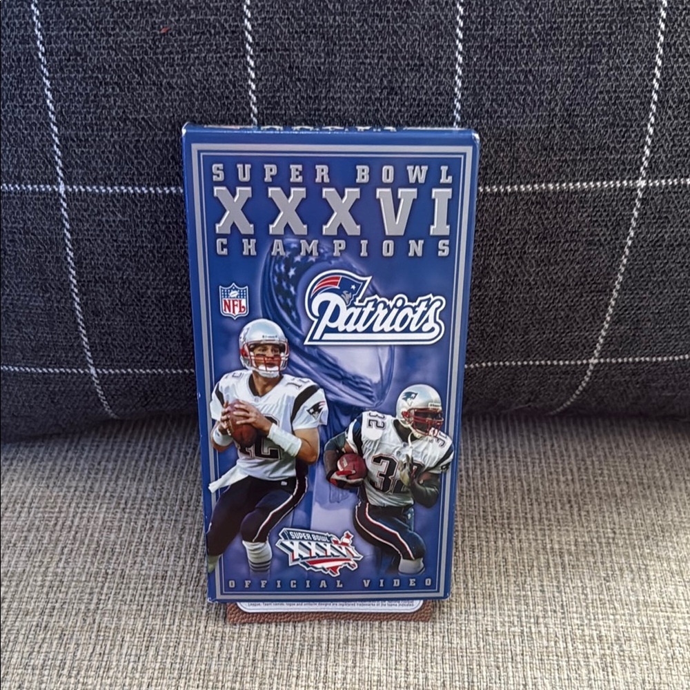 Super Bowl XXXVI Champions Official Video - Blue VHS